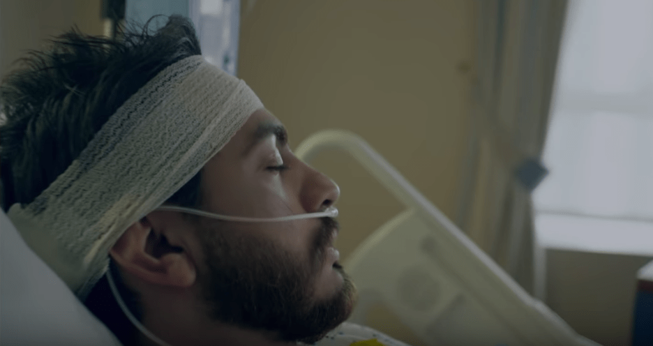 تامر حسني المستشفى 2018