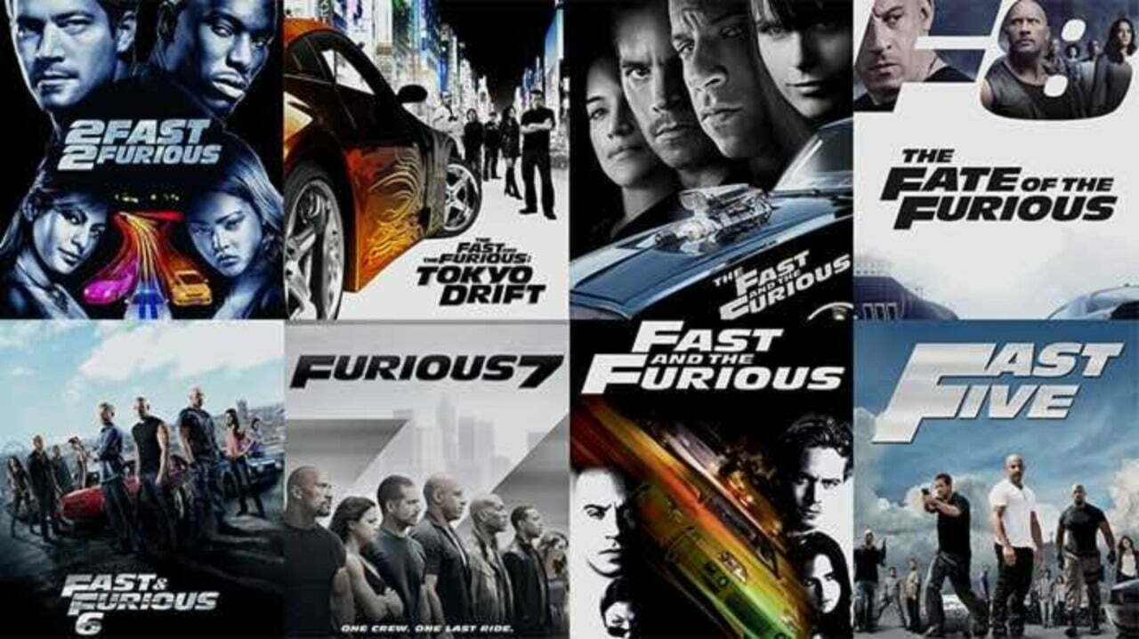 ترتيب افلام Fast and Furious